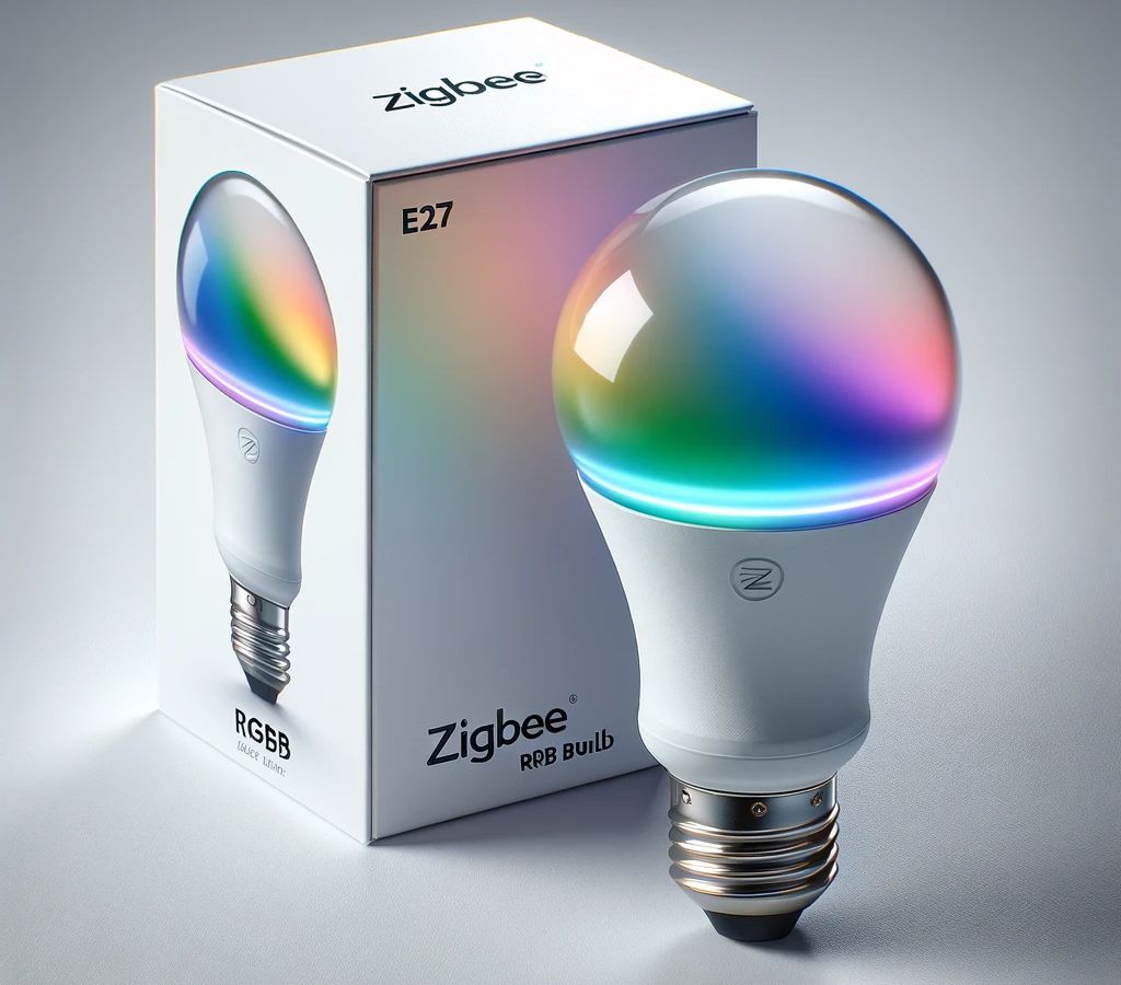 E27 Smart LED Color RGBW, Zigbee