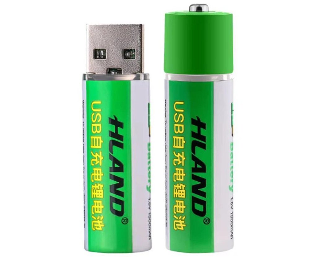 Wiederaufladbare AA Batterien 1.5V USB 1